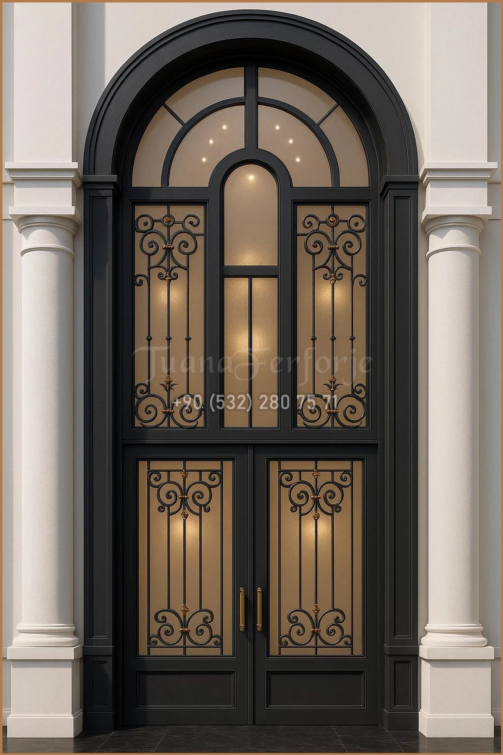 Ferforje Apartman Kapıları – Sanatsal Tasarımlarla Güvenli Girişler